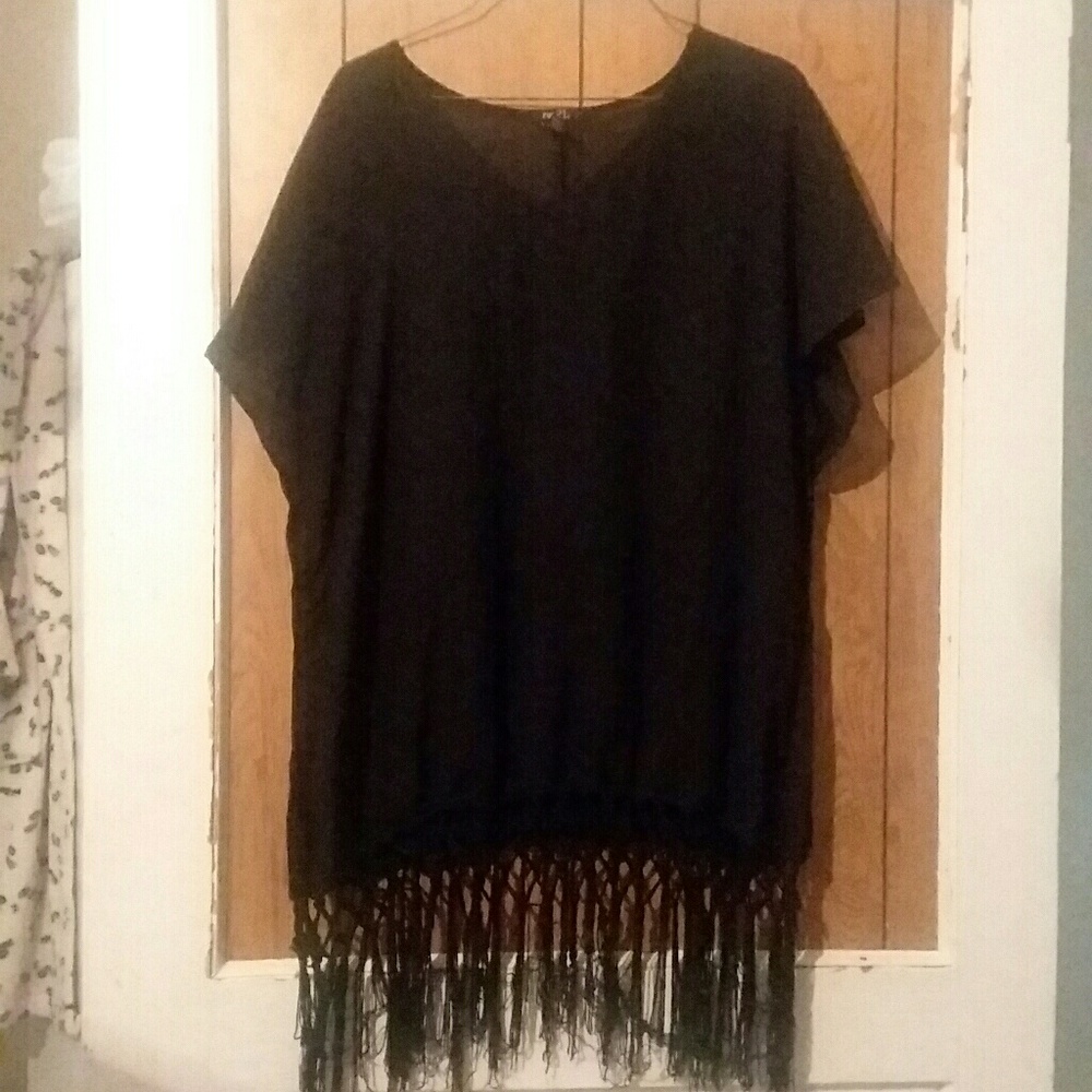 Black long shirt
